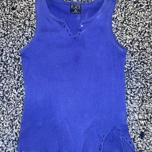 Blue Children’s Place Tank Top size 7/8